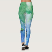 Texas Bluebonnets Leggings (Achterkant)