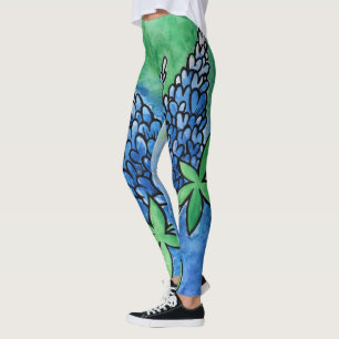 Texas Bluebonnets Leggings