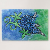 Texas Bluebonnets Legpuzzel (Horizontaal)