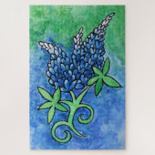 Texas Bluebonnets Legpuzzel (Verticaal)