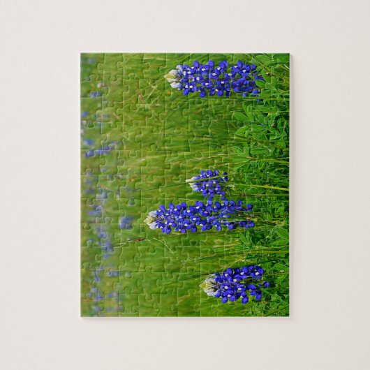 Texas Bluebonnets Legpuzzel (Verticaal)