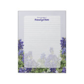 Texas Bluebonnets Lined Notitieblok (Linkerzijde)
