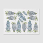 Texas Bluebonnets Lupines - Decoupage Tissue Paper Tissuepapier (Voorkant)