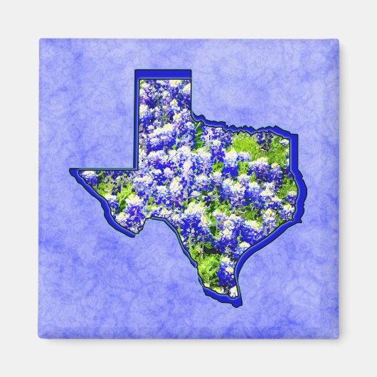 TEXAS BLUEBONNETS MAGNEET (Voorkant)