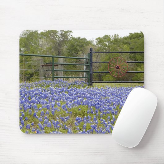 Texas Bluebonnets Muismat (Met muis)