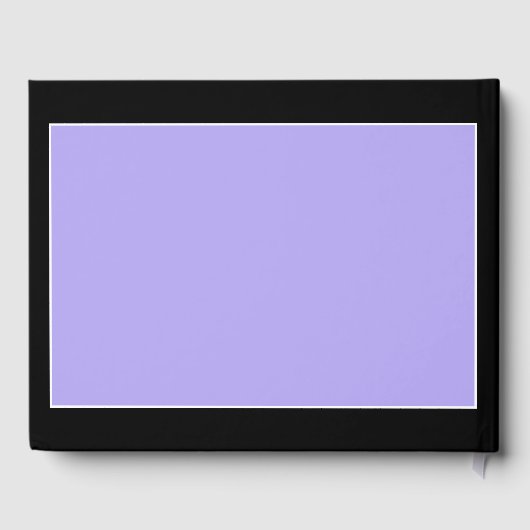 Texas Bluebonnets op Lavender, Spring Wedding Gastenboek (Achterkant)