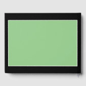 Texas Bluebonnets op Sage, Spring Wedding Gastenboek (Achterkant)