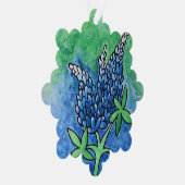 Texas Bluebonnets Ornament Kaart (Rechts)