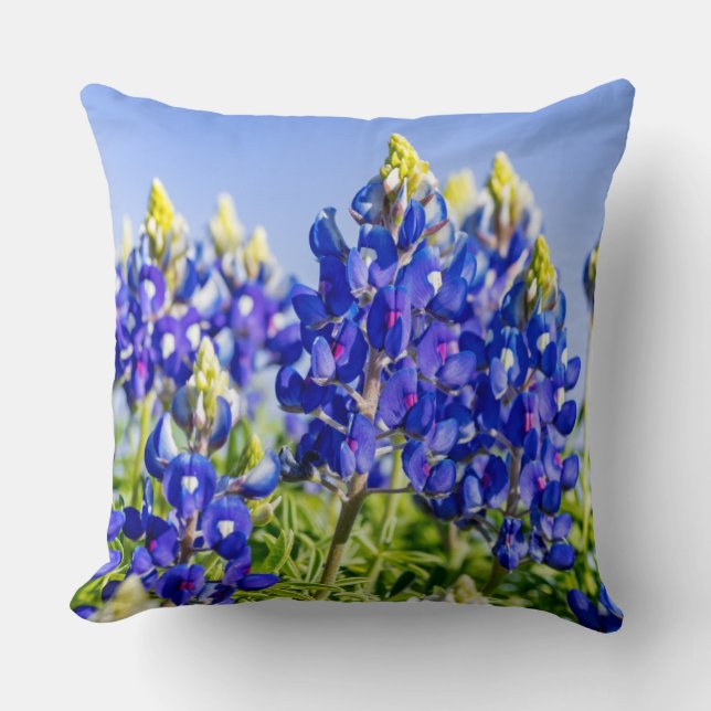 Texas Bluebonnets Pillow Kussen (Voorkant)