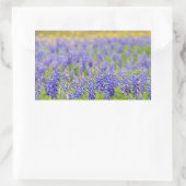 Texas Bluebonnets Rechthoekige Sticker (Tas)