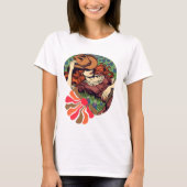 Texas Bluebonnets  Redhead Cowgirl Shirt (Voorkant)