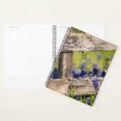 Texas Bluebonnets rond een landhek Planner (Display)