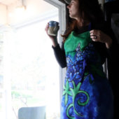 Texas Bluebonnets Schort