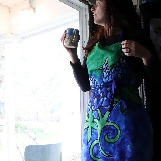 Texas Bluebonnets Schort