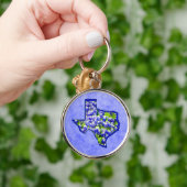 TEXAS BLUEBONNETS SLEUTELHANGER (Hand)