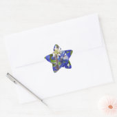 Texas Bluebonnets Ster Sticker (Envelop)