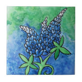Texas Bluebonnets Tegeltje (Voorkant)