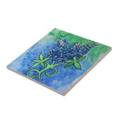 Texas Bluebonnets Tegeltje (Zijkant)