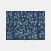 Texas Bluebonnets Texaan Fleece Deken (Voorkant (Horizontaal))