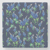 Texas Bluebonnets Texaan Stenen Onderzetter (Voorkant)
