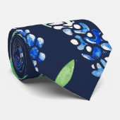 Texas Bluebonnets Texaanse Staat Bloem Bluebonnet Stropdas (Opgerold)