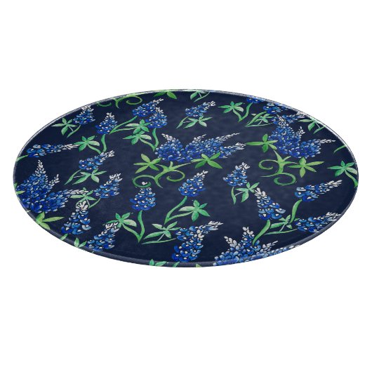 Texas Bluebonnets Texan  Snijplank (Hoek)