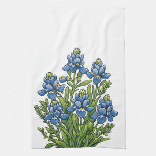 Texas Bluebonnets Theedoek