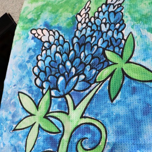 Texas Bluebonnets Theedoek