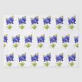 Texas Bluebonnets, Tissuepapier (Voorkant)