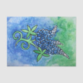 Texas Bluebonnets Tissuepapier (Voorkant)