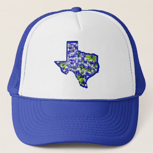 TEXAS BLUEBONNETS TRUCKER PET (Voorkant)