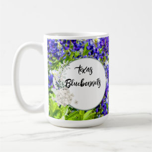 Texas Bluebonnets Wildflowers Bone China Mok