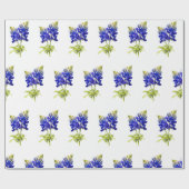 Texas Bluebonnets, Wrapping Paper Cadeaupapier (Vlak)