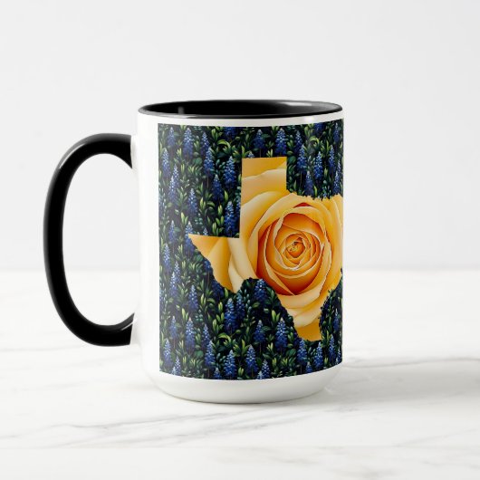 Texas Bluebonnets & Yellow Rose Mok (Links)