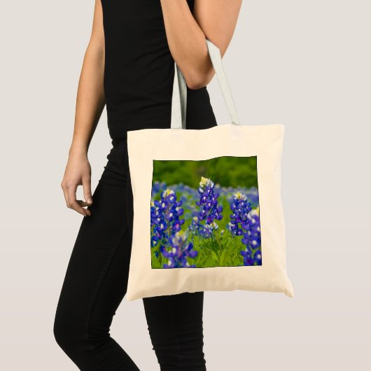 Texas bluebonnetzak tote bag (Voorkant (product))