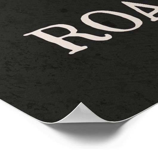 Texas Boerderij Road Chicken Poster (Hoek)