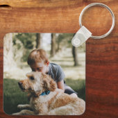 Texas Boerderij Road Chicken Sleutelhanger (Achterkant)