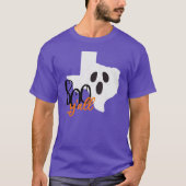 Texas Boo Y'all Halloween T-shirt (Voorkant)