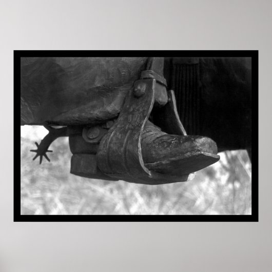 Texas Boot Poster (Voorkant)