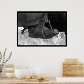 Texas Boot Poster (Keuken)