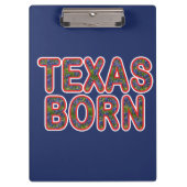 Texas Born Bluebonnet Klembord (Voorkant)