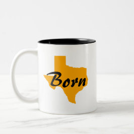 Texas Born, California Raised Tweekleurige Koffiemok