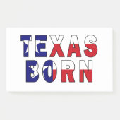Texas Born Flag Post-it® Notes (Voorkant)