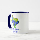 Texas Born & Raised Bluebonnets State of Texas Mok (Voorkant links)