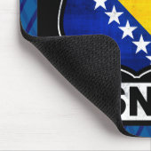 Texas Bosnian American Sign Mousemat Muismat (Hoek)