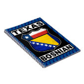 Texas Bosnian American Sign Notitieboek (Rechterzijde)