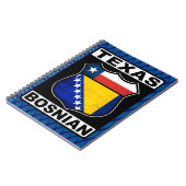 Texas Bosnian American Sign Notitieboek (Linkerzijde)