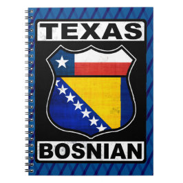 Texas Bosnian American Sign Notitieboek