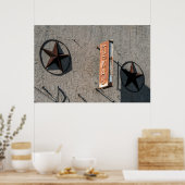 Texas, Bouwteken, Kleur, Poster (Keuken)