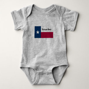 Texas boy bodysuit